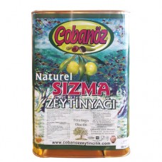 Yeni Mahsul Naturel Sızma Zeytinyağı 10 L